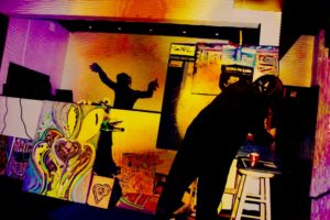 MAVERICK ARTIST VICTOR HUGO VACA JR RON D 8 LIM WINTER MUSIC CONFERENCE MODERN ART MUSIC MOVEMENT MIAMI MUSIC WEEK MIAMI BEACH FLORIDA