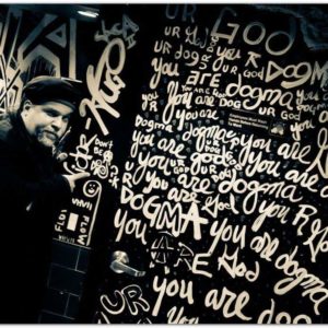 MAVERICK ARTIST VICTOR-HUGO VACA II , AS SEEN IN NEWS REPORTS: NY MULTI-MEDIA ARTIST CREATES 7,000 SQUARE FOOT GRAFFITI MURAL INSIDE THE HAUNTED HALLS OF THE INFAMOUS MIAMI BEACH ADDRESS OF LEGENDARY HOT SPOTS LIQUID AND SHOCK NIGHTCLUB.