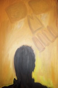 Artist Contemplates Death