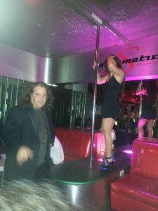 Maverick Artist Victor Hugo Pole Dancer