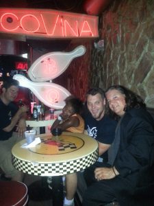 Maverick Artist Victor Hugo with Fans at WMC