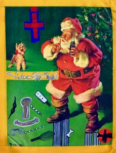 Happy Easter Merry Christmas Santa Clause