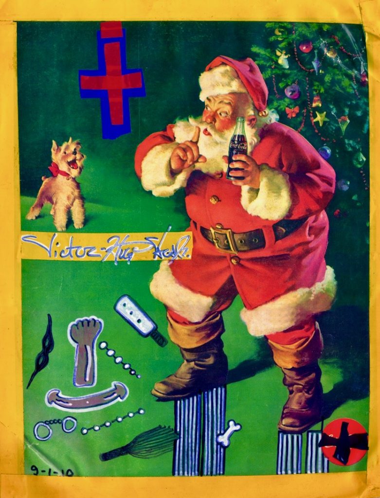 Victor Hugo Art Happy Easter Merry Christmas Santa Clause