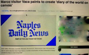 Artist Victor Hugo Vaca Jr. USA Today Network