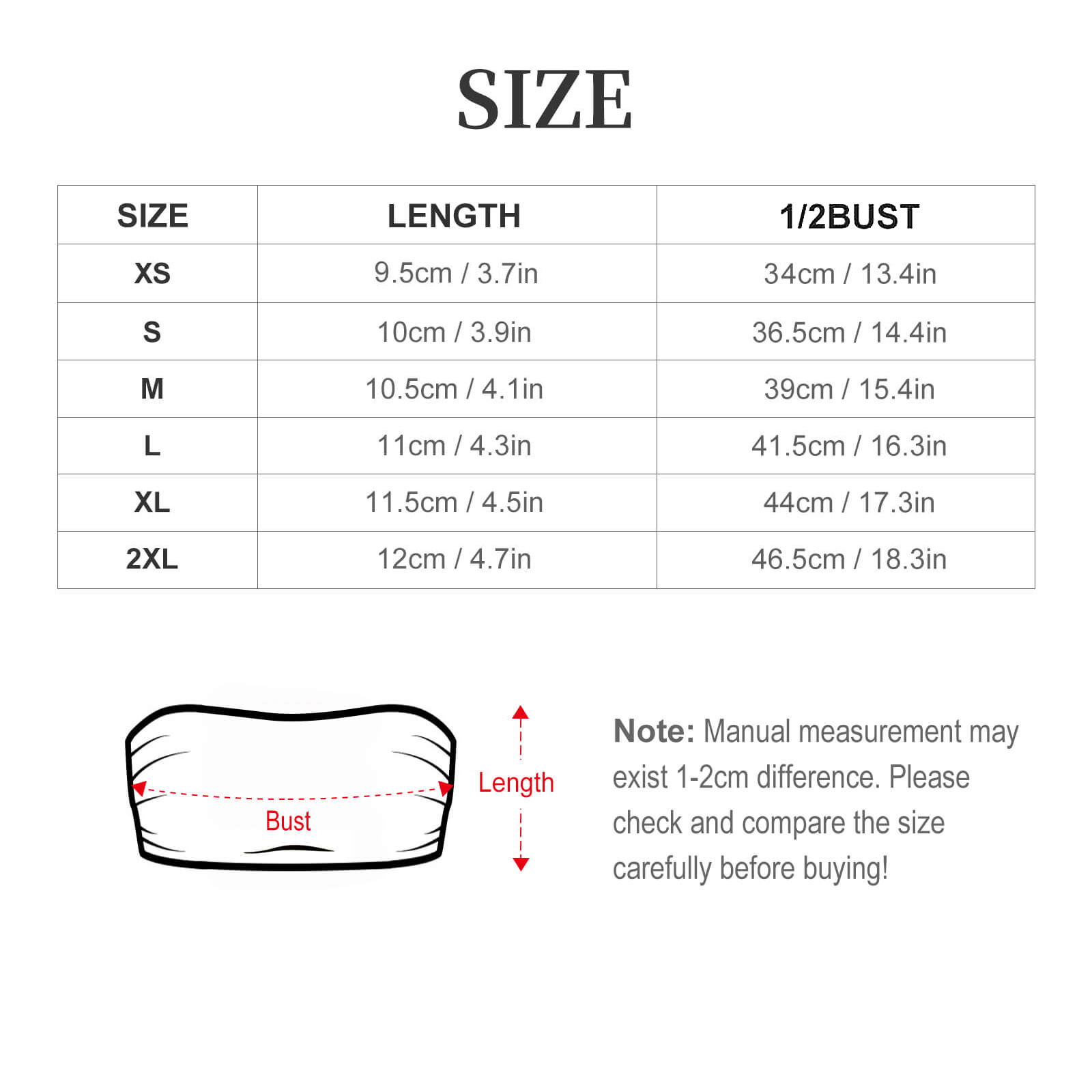 "Heavenly" Strapless Women Tube Top Y2K Bandeau - Image 7