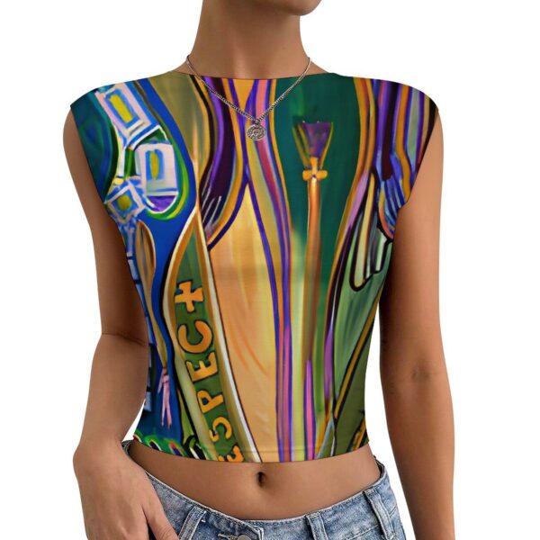 "Respect" Women's Backless Top