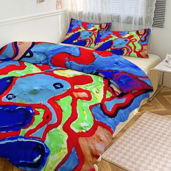 "The Winner" 3-Piece Bedding Set-90"x90"/ 229x229cm (Dual-sided Printing)