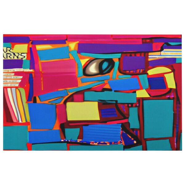 "Square Face" Crystal Velvet Bedroom Floor Mat