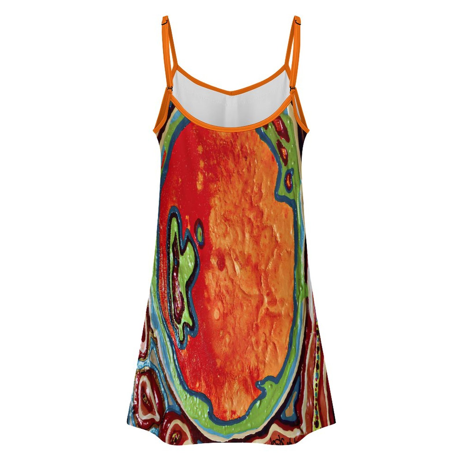 "Love Lace" Lace-Trimmed Camisole Nightgown - Image 3