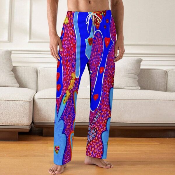 "Love Bunnies" Cotton Loose Lounge wear Pants for Men