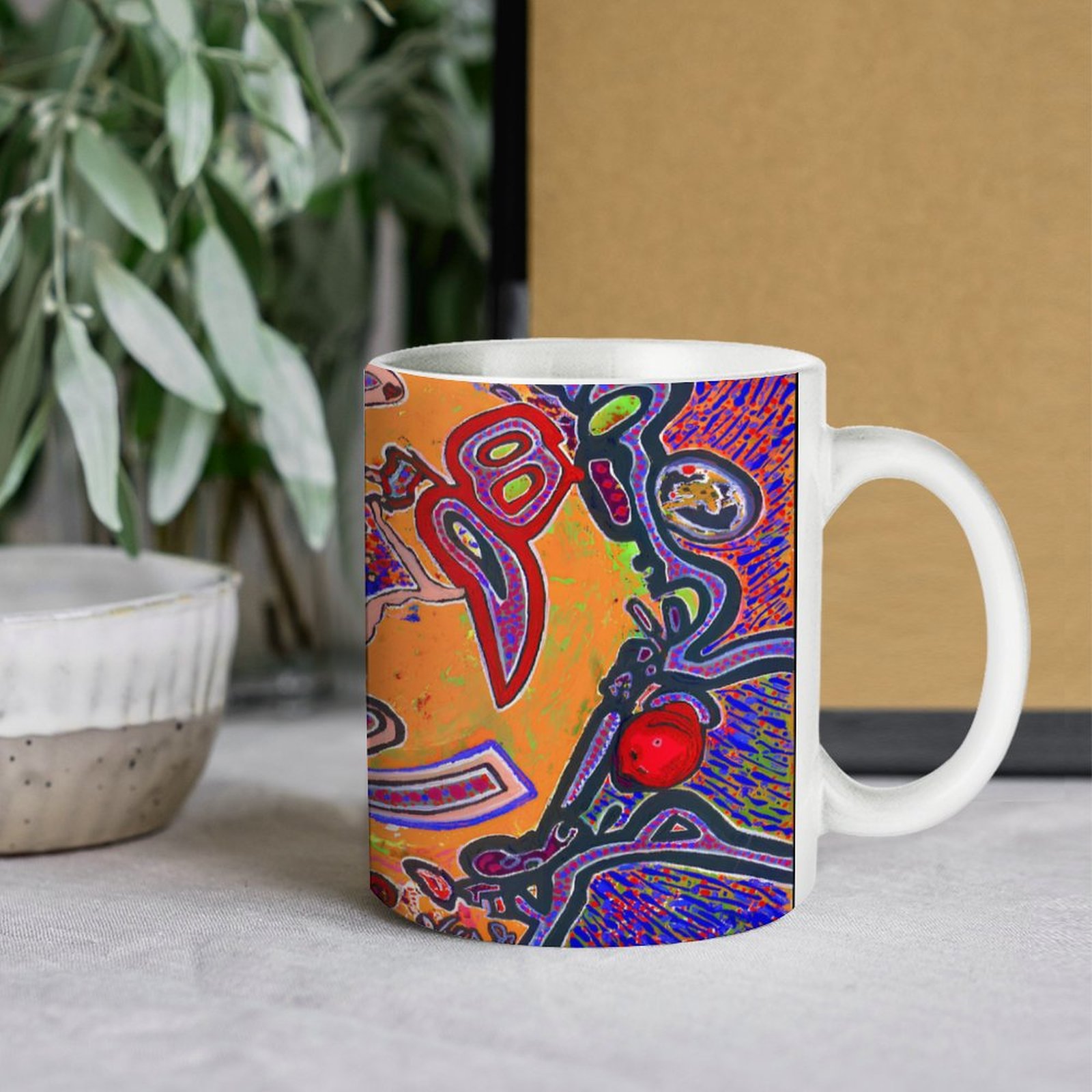 "Love Vortex" 11oz White Mug