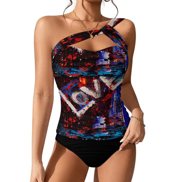 "Love" Two-Piece Swimsuit Set