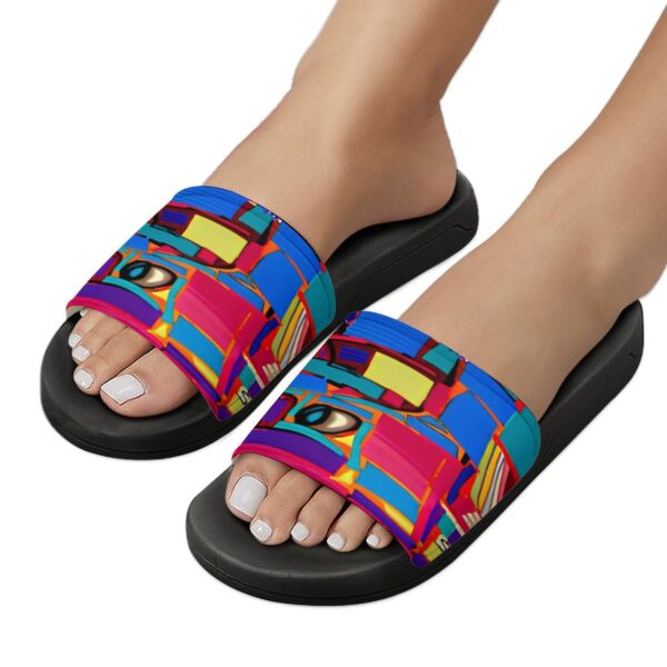 "Square Face" Personalized Casual Unisex PVC Slippers